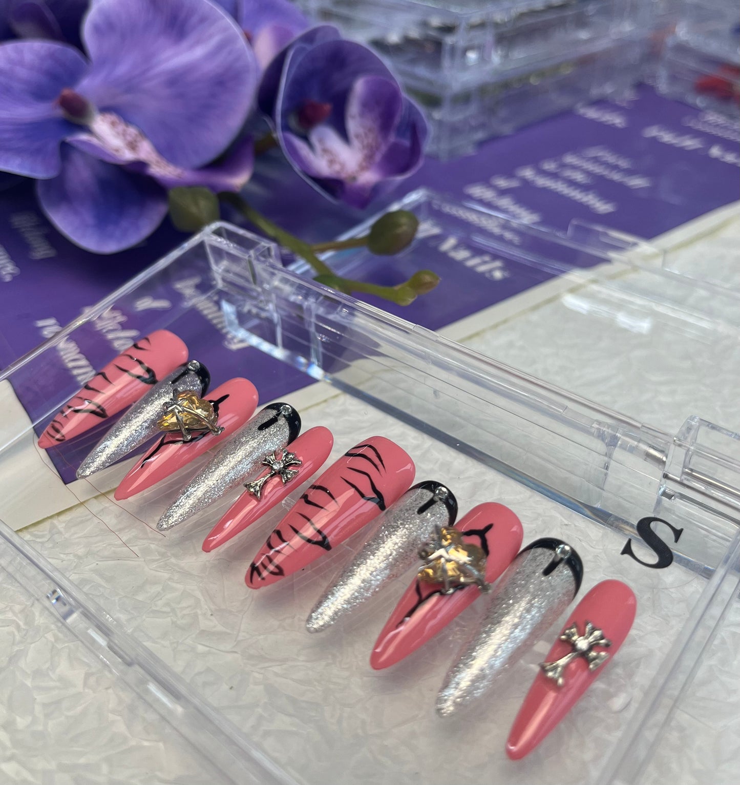Powdery Pink - Press On Nails